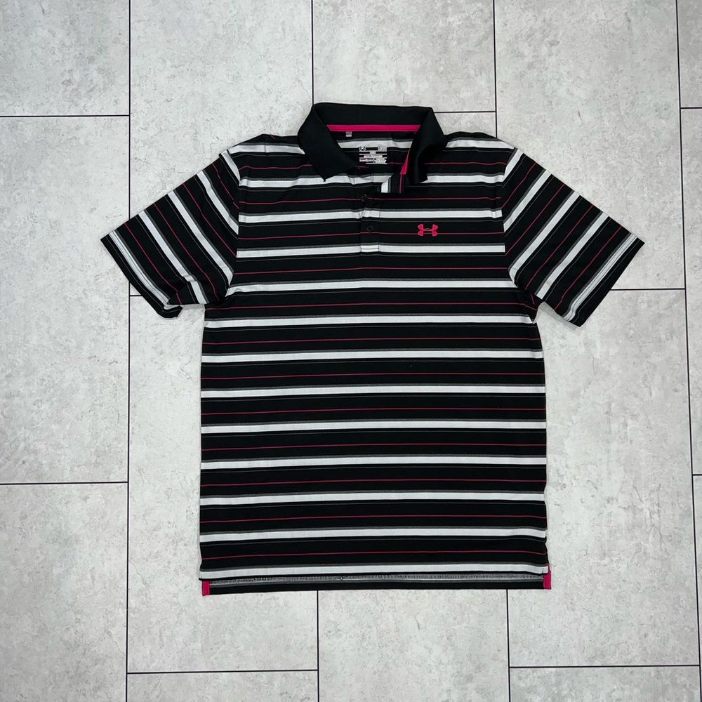 Under Armour polo.